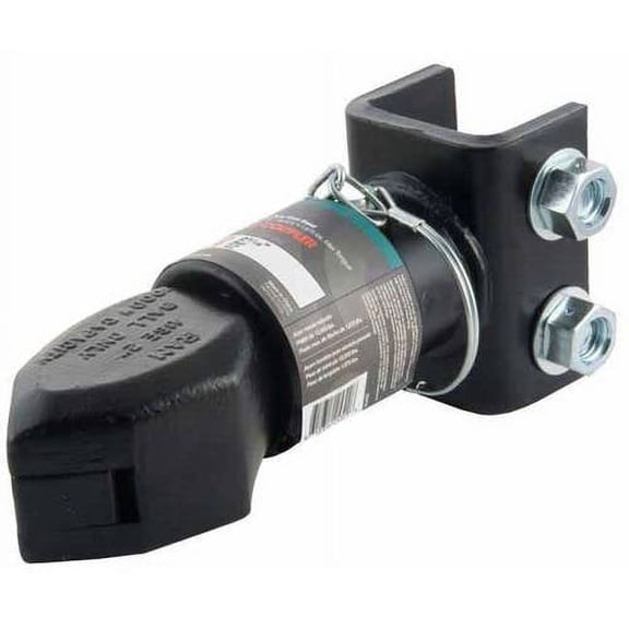 CURT 25329 Channel-Mount Adjustable Trailer Coupler, 2-5/16-Inch Hitch Ball, 12,500 lbs