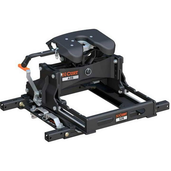 Curt 16057 Kit 16580/16574/16027 A25 Sliding 5th Wheel Hitch 25K GM Puck System