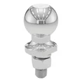 thumbnail image 1 of CURT 40064 Chrome Trailer Hitch Ball, 3,500 lbs, 2-Inch Diameter, 3/4 x 1-3/4-Inch Shank, 1 of 2