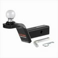thumbnail image 1 of CURT 45155 Fusion Trailer Hitch Mount with 2-Inch Ball & Pin, Fits 2-In Receiver, 7,500 lbs, 2" Rise, 1 of 4