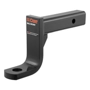CURT 45336 Class 4 Trailer Hitch Ball Mount, Fits 2-Inch Receiver, 10,000 lbs, 1-1/4-Inch Hole, 6-Inch Drop, 4-3/4-Inch Rise