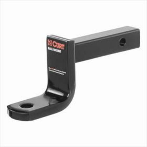 CURT 45521 Class 2 Trailer Hitch Ball Mount, Fits 1-1/4-Inch Receiver, 3,500 lbs, 3/4-Inch Hole, 3-1/4-Inch Drop, 2-5/8-Inch Rise