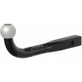 thumbnail image 1 of CURT 45551 Euro Trailer Hitch Mount with 1-7/8-Inch Ball, Fits 1-1/4-Inch Receiver, 3,500 lbs, 2-3/4-Inch Height, 1 of 4