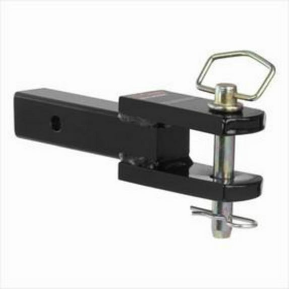 CURT 45821 Clevis Pin Hitch Ball Mount, Fits 2-Inch Receiver, 6,000 lbs, 1-Inch Hole