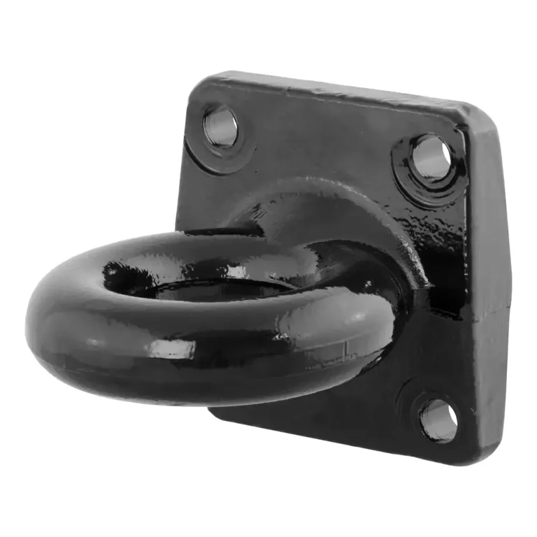 CURT 48560 Black Steel Pintle Hitch Lunette Ring 3-Inch ID