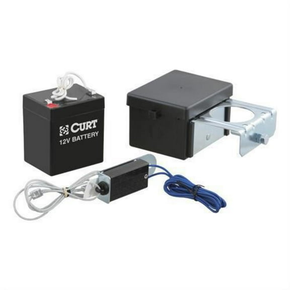 CURT 52026 Soft-Trac 2 Trailer Breakaway Switch Kit System with Battery