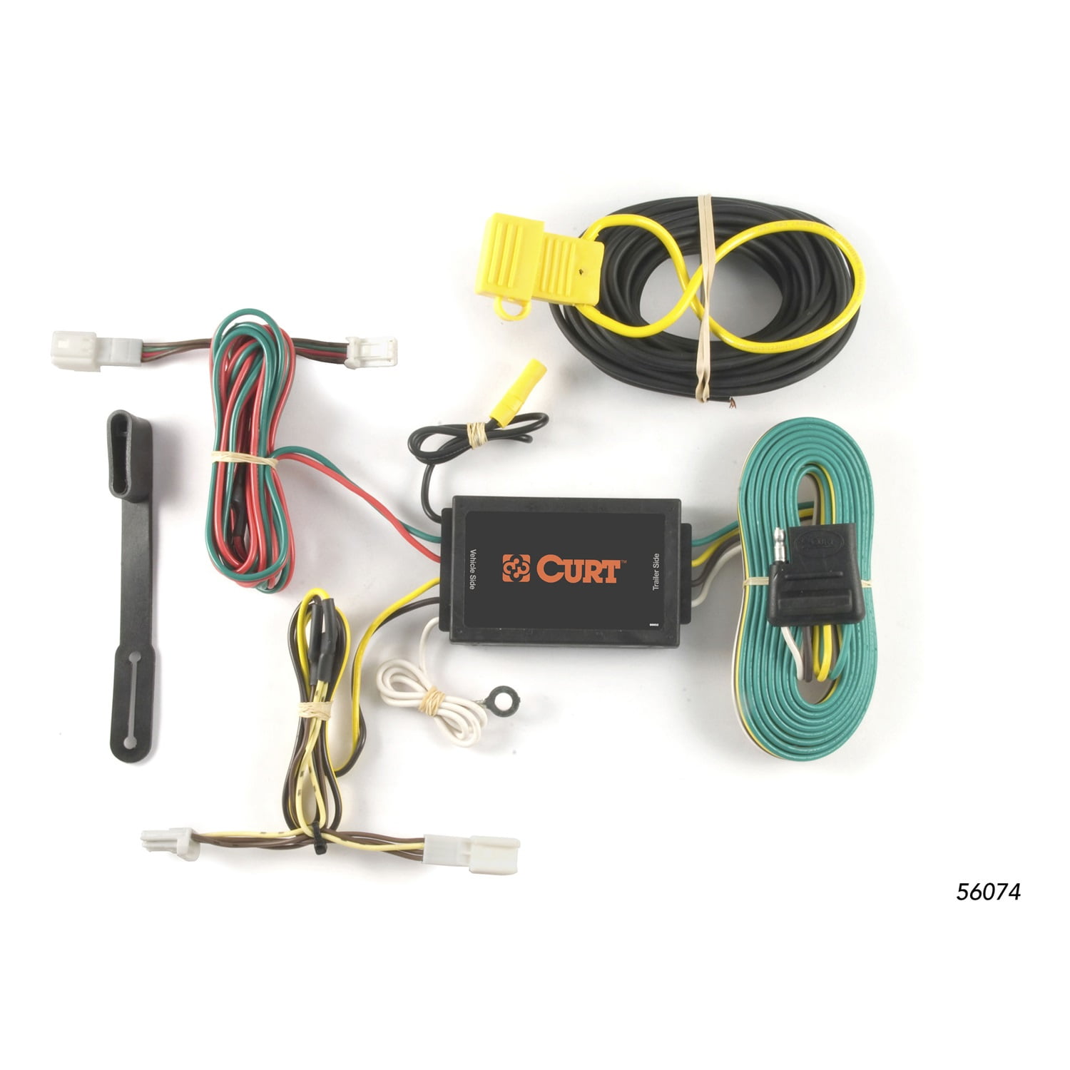 Vehicle-specific Towing Wiring Kit CURT 4-Pin Trailer Wiring