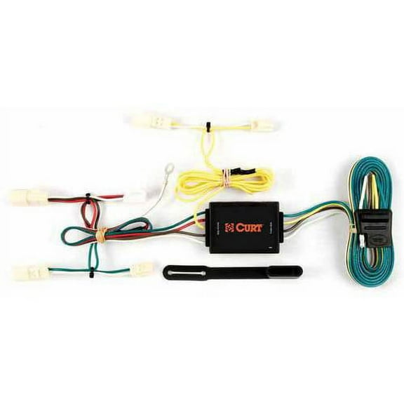 CURT 56082 Vehicle-Side Custom 4-Pin Trailer Wiring Harness, Select Mazda MX-5 Miata