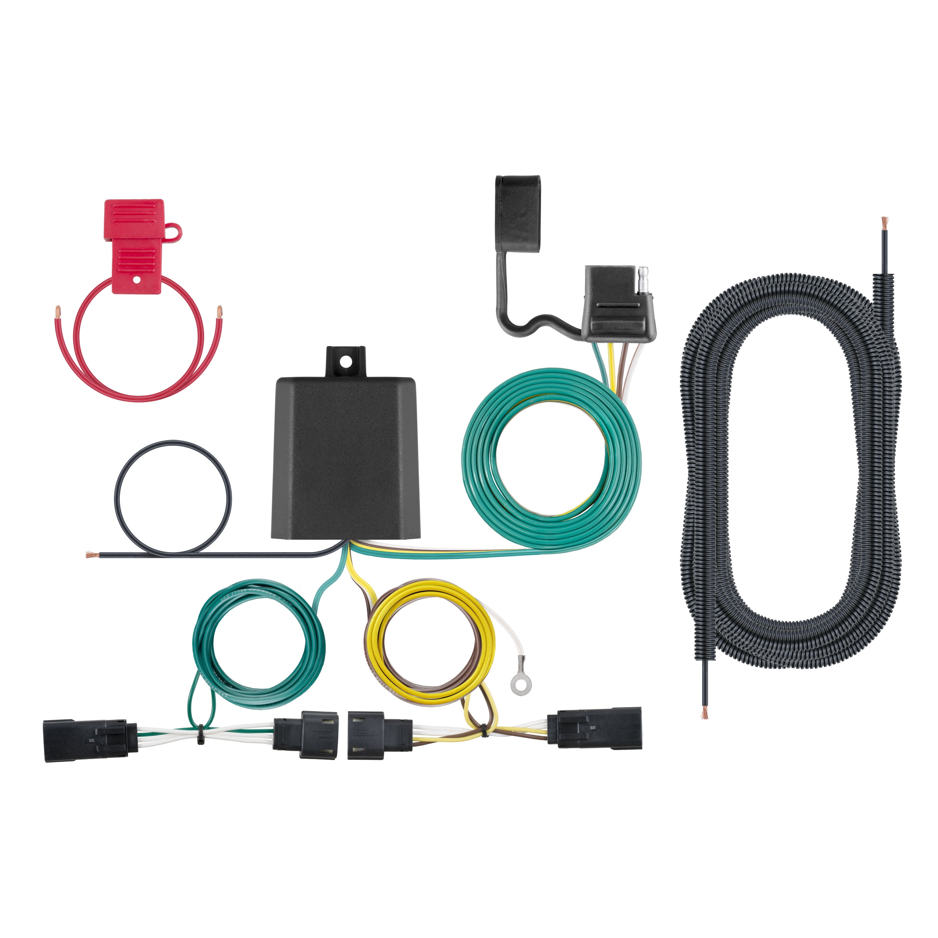 CURT 56389 Vehicle-Side Custom 4-Pin Trailer Wiring Harness, Select Buick Regal TourX