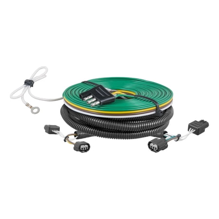 CURT 58904 Custom Towed-Vehicle RV Wiring Harness for Dinghy Towing, Select Honda CR-V