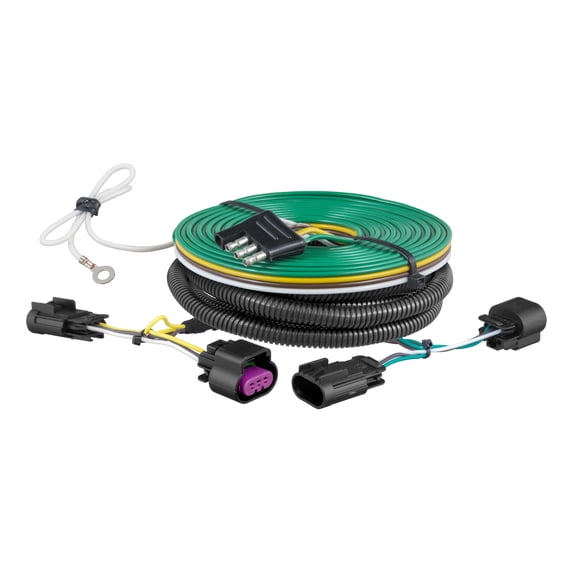 CURT 58978 Custom Towed-Vehicle RV Wiring Harness for Dinghy Towing, Select Cadillac SRX