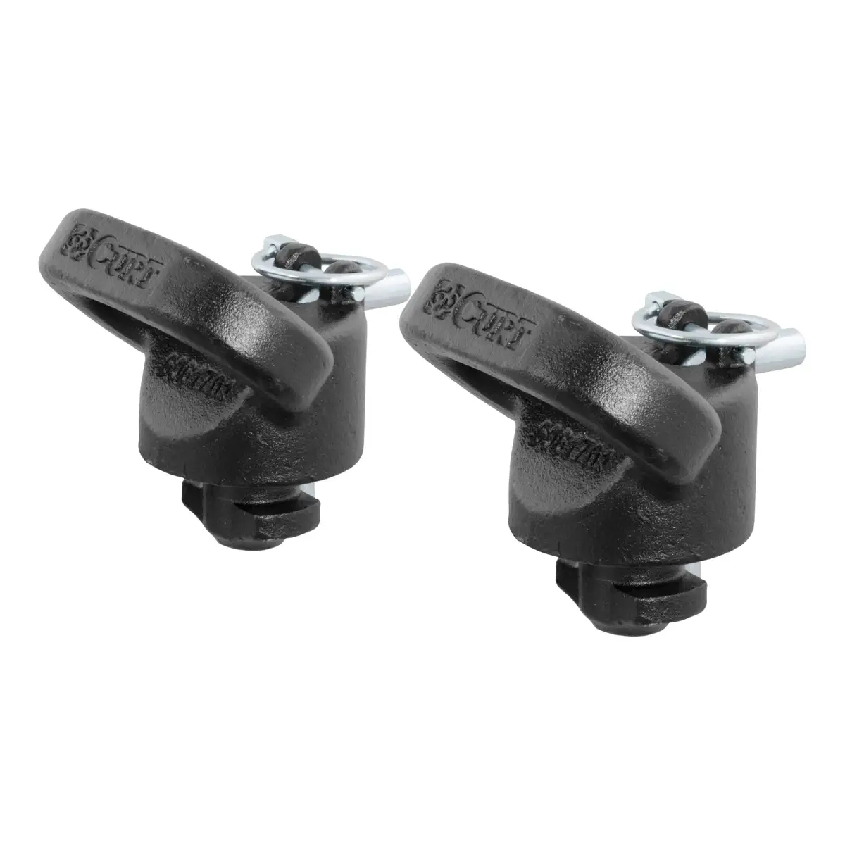 CURT OEM-Compatible Gooseneck Safety Chain Anchors for RAM