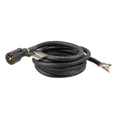 MECMO 4ft 7-Pin RV Trailer Wiring Harness – Heavy Duty Pre-Wired 7-Way Blade Plug Connector With 10-14AWG Copper