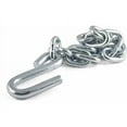 thumbnail image 1 of CURT 80300 27-Inch Trailer Safety Chain with 17/32-In S-Hook, 7,000 lbs Break Strength, 1 of 6