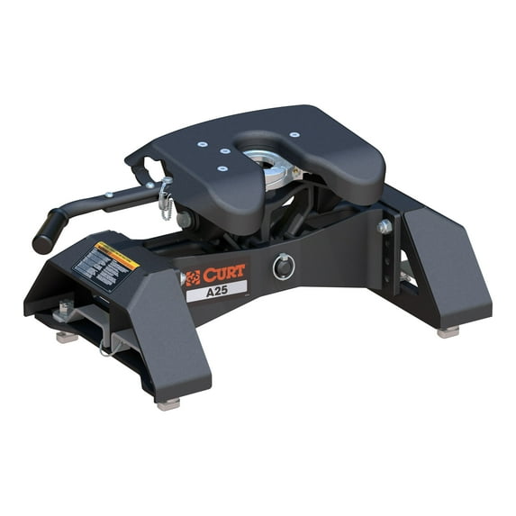 CURT A25 5th Wheel Hitch, Select Silverado, Sierra 2500, 3500 HD, 8' Bed Puck System