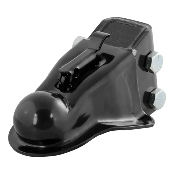 CURT 25330 Channel-Mount Adjustable Trailer Coupler, 2-5/16-Inch Hitch Ball, 14,000 lbs