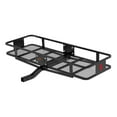 thumbnail image 1 of CURT 18150 60 x 20-Inch Basket Hitch Cargo Carrier, 500 lbs Capacity, Black Steel, 2-In Fixed Shank, 1 of 7