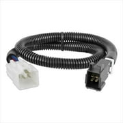 CURT 51362 Quick Plug Electric Trailer Brake Controller Wiring Harness, Select Toyota 4Runner, Land Cruiser, Sequoia, Tacoma, Tundra, Lexus GX, LX