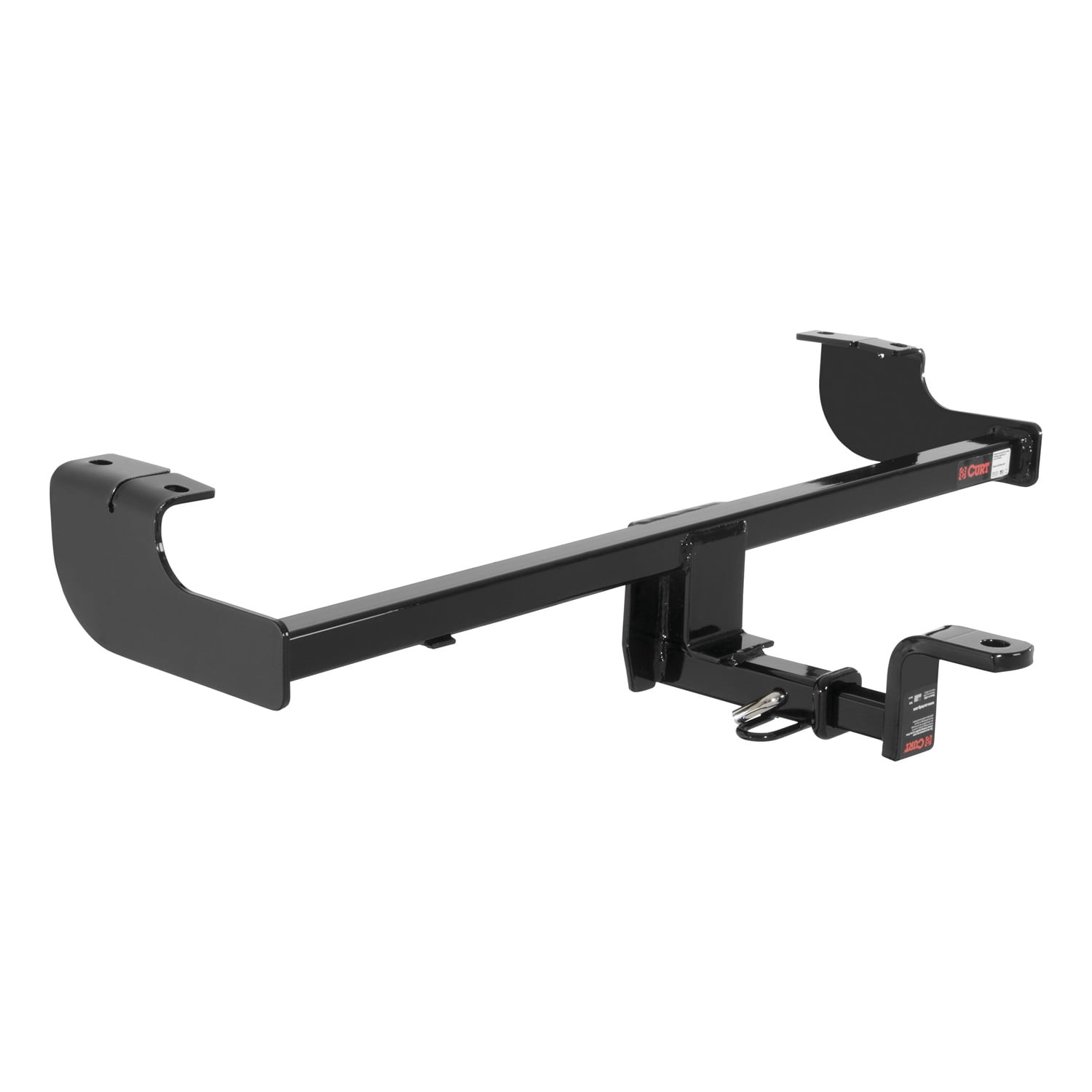 CURT Class 1 Trailer Hitch & Ball Mount For Select Nissan Versa - 1-1/4" Receiver, 2000 Lbs GTW