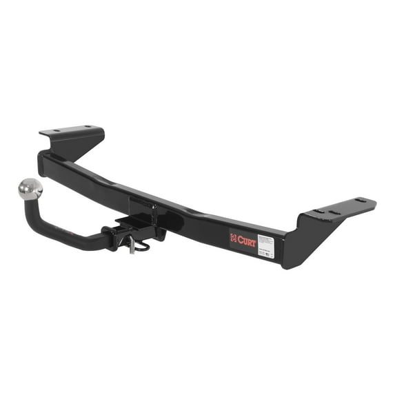 CURT Class 2 Hitch, includes 2" Euro Mount, installation hardware, pin & clip