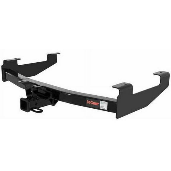 CURT 13210 Class 3 Trailer Hitch, 2-Inch Receiver, Square Tube Frame, Compatible with Select Chevrolet Silverado, GMC Sierra 2500, 3500 HD
