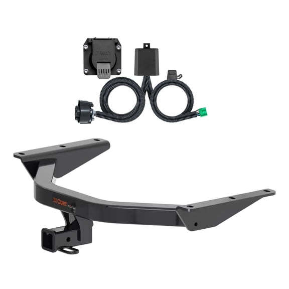 CURT Class 3 Trailer Hitch with 7-Way RV Blade Wiring Harness for 2023-2026 Honda Pilot | 2" Receiver
