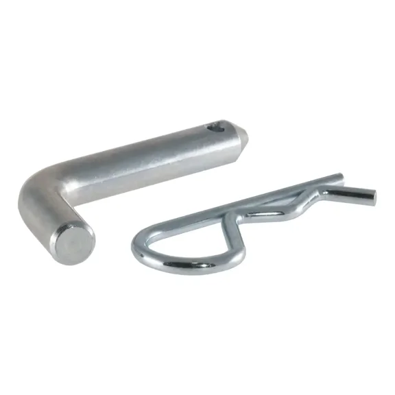 CURT Hitch Pin & Clip 1/2" Hitch Pin, 10500 lb, 2 in Length, 12.7 mm Diameter, Zinc, Class II