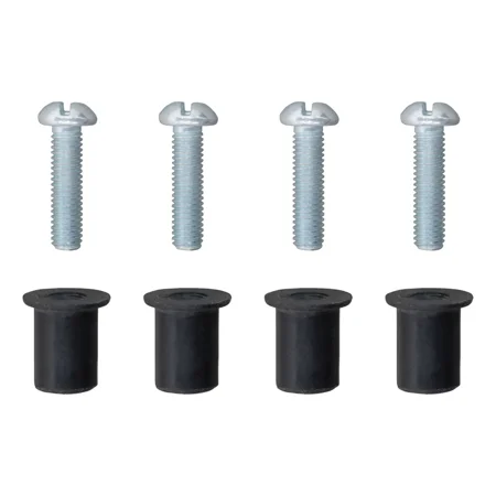 CURT Isolation Kit for 7-Way RV Extensions in Trucks with Aluminum Beds