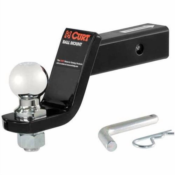 Curt Manufacturing Cur45042 Ball Mount 4" Drop 7500/750 Loaded