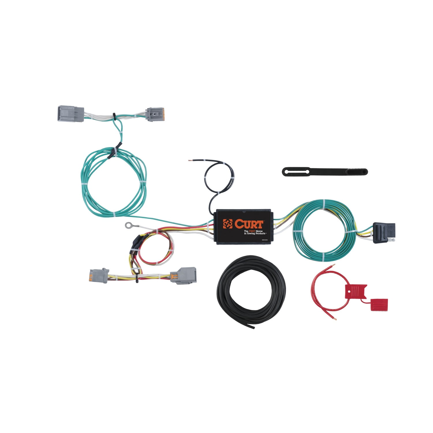 CURT T-Connector, 3 wire system, powered converter included