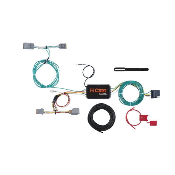 CURT T-Connector, 3 wire system, powered converter included