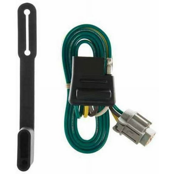 CURT 55244 Vehicle-Side Custom 4-Pin Trailer Wiring Harness, Select Nissan Xterra