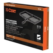 CURT 18110 48 x 20-Inch Tray Hitch Cargo Carrier, 300 lbs Capacity, 1-1/4, 2-In Adapter Shank