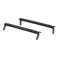 thumbnail image 1 of CURT 16150 Industry-Standard 5th Wheel Hitch Rails and 4-Bolt Brackets, Gloss Black, 25,000 Pounds, 1 of 3
