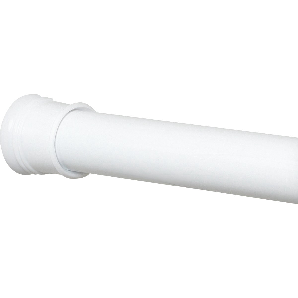 Zenna Home Curtain Rod WHT 49-86"