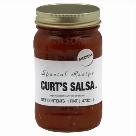 CURTS SALSA, SALSA MEDIUM, 16 OZ, (Pack of 6)