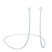 CURVD Earplug Lanyard Soft Silicone Cord for CURVD, Loop, Vibes & More Earplugs Blue -26 Inches