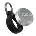 thumbnail image 1 of CURVD Premium Carrying Case, One-Size - Waterproof Keychain Holder for Earplugs, Pills, Coins (Black), 1 of 10