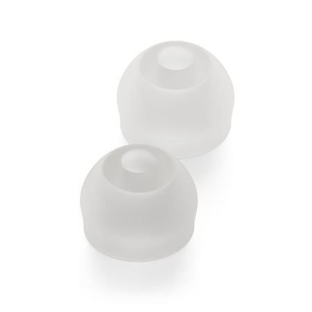 CURVD XXS Earplug Tips Replacement Set: Soft Flexible Silicone Noise-Reducing Eartips (Cloud)