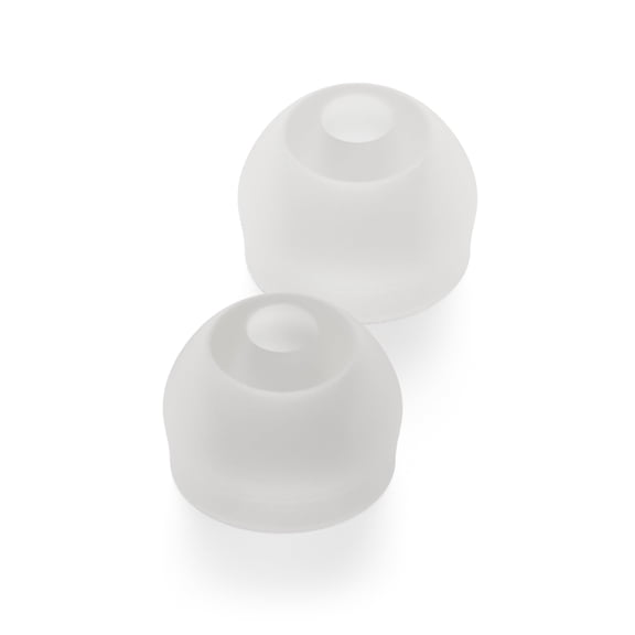 CURVD XXS Earplug Tips Replacement Set: Soft Flexible Silicone Noise-Reducing Eartips (Cloud)