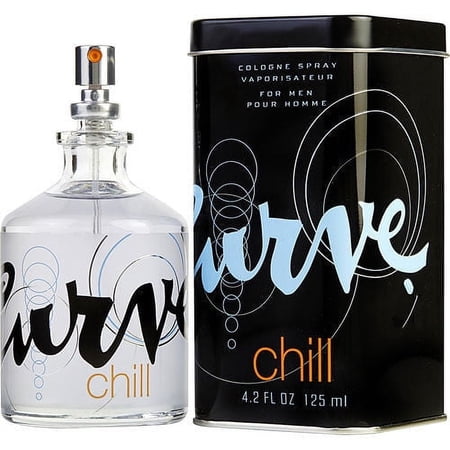 CURVE CHILL Cologne Spray for Men 4.2 oz Invigorating Blend for Modern Man