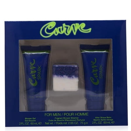 CURVE SPARK MEN/LIZ CLAIBORNE 3 PC SET (M)
