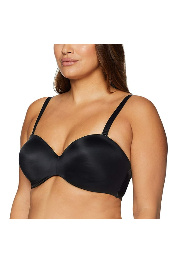 Black Smooth Multi-Way Strapless Bra, US 42G, NWOT