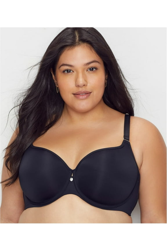 Black Tulip Sheer Smooth T-Shirt Push Up Bra, US 42G, UK 42F, NWOT