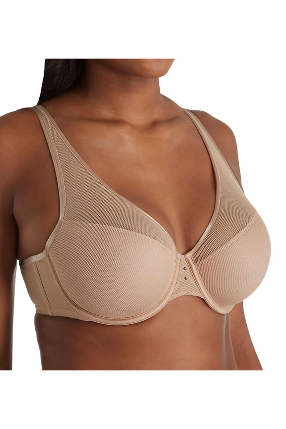 Bombshell Nude Diamond Net High Apex Bra, US 34H, UK 34FF, NWOT