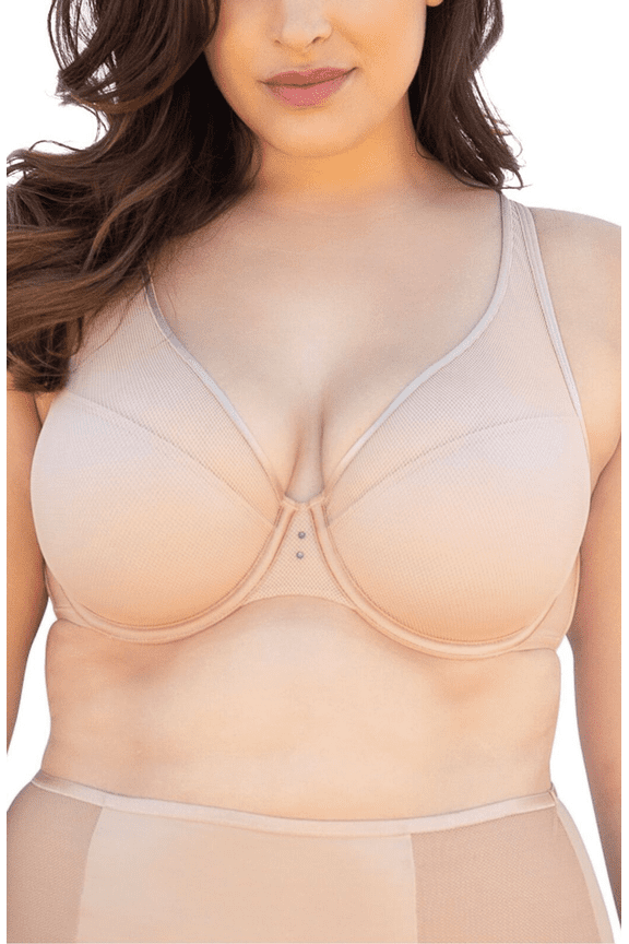 Bombshell Nude Diamond Net High Apex Bra, US 40C, UK 40C, NWOT