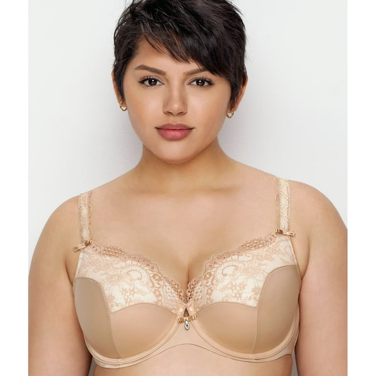 CURVY COUTURE Bombshell Nude Smooth Multi-Way Bra, US 38DD, NWOT