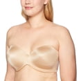 thumbnail image 1 of CURVY COUTURE Bombshell Nude Smooth Multi-Way Uplift Bra, US 40D, UK 40D, NWOT, 1 of 12