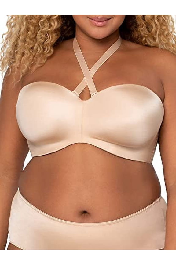 Champagne Smooth Multi-Way Uplift Bra, US 38G, UK 38F, NWOT