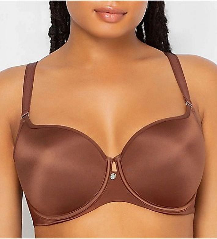 CURVY COUTURE Chocolate Strapless Multi-Way Uplift Bra, US 44D, UK 44D, NWOT